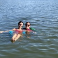 Erynn and Amy Floating2